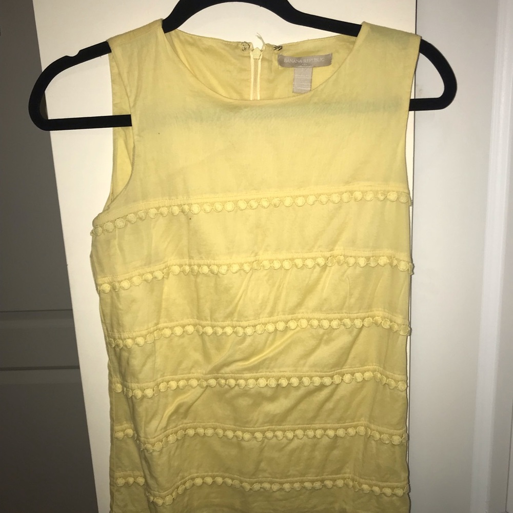 Banana Republic Yellow Top